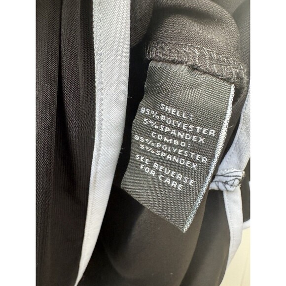 Sam and Jess Black/White Blouse‎ Contrast Trim Bell 3/4 Sleeve Women’s Petite LG - Picture 11 of 11